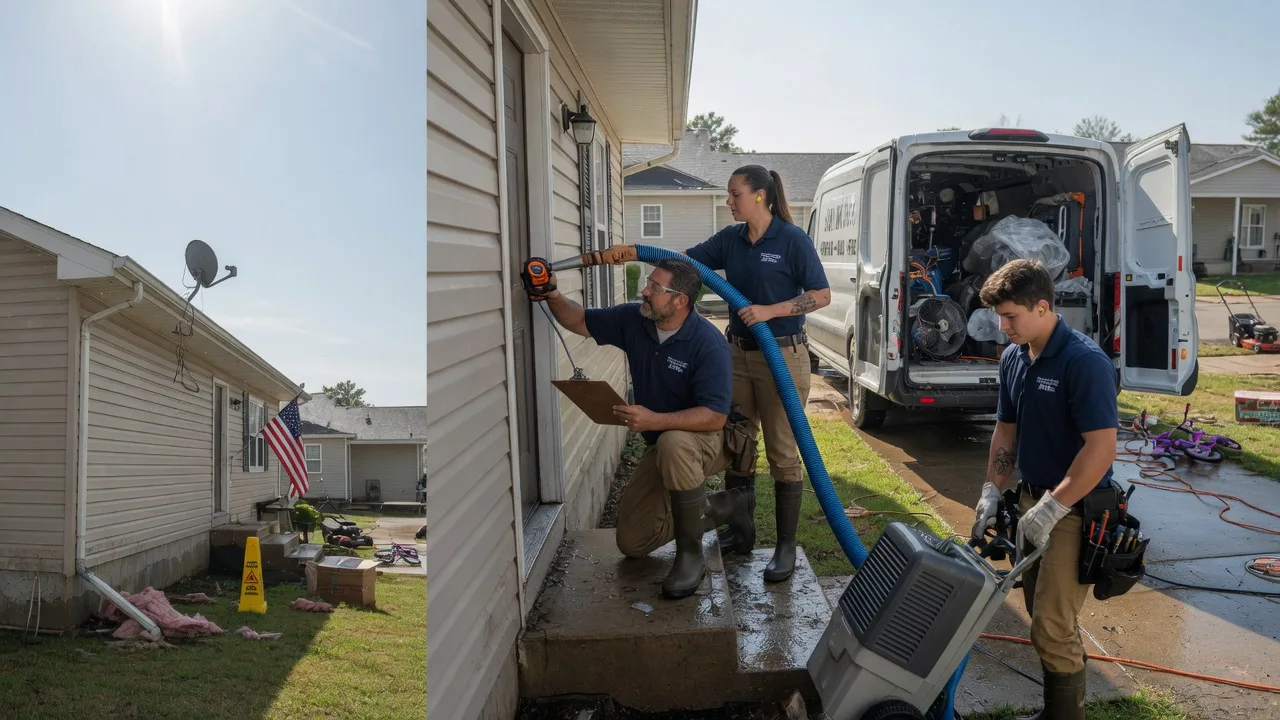 Ceiling Water Damage Restoration in New Haven, IN near me